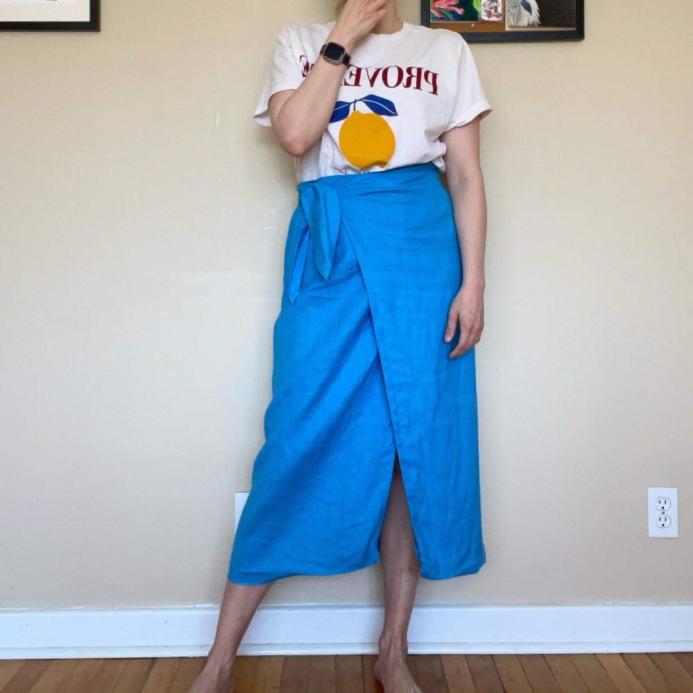 Mango Wrap Skirt - Size M